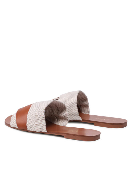 DeeZee DeeZee Klapki LS5218-13 Brązowy