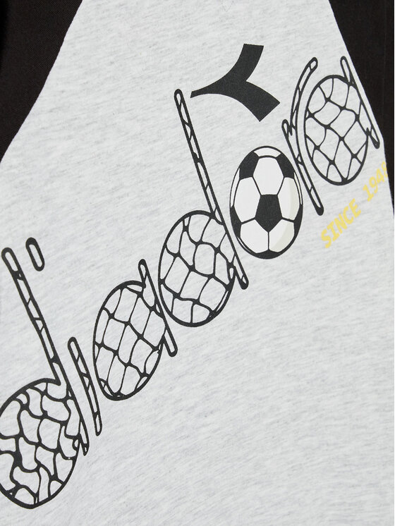 Diadora Diadora Σετ t-shirt και αθλητικό σορτς Ss Score 102.178253 Γκρι Regular Fit