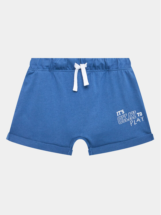 United Colors Of Benetton Pantaloni scurți sport 3BL0G9014 Albastru Regular Fit