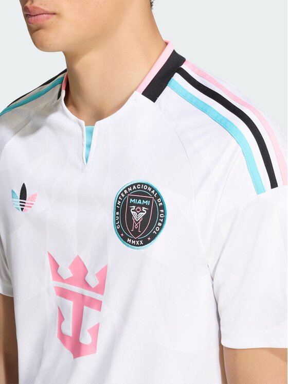 adidas adidas Koszulka techniczna 171424 Biały Slim Fit