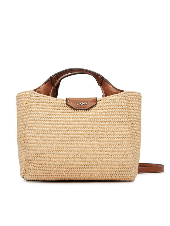 DKNY DKNY Geantă Willa Mini Satchel R61DOJ07 Bej