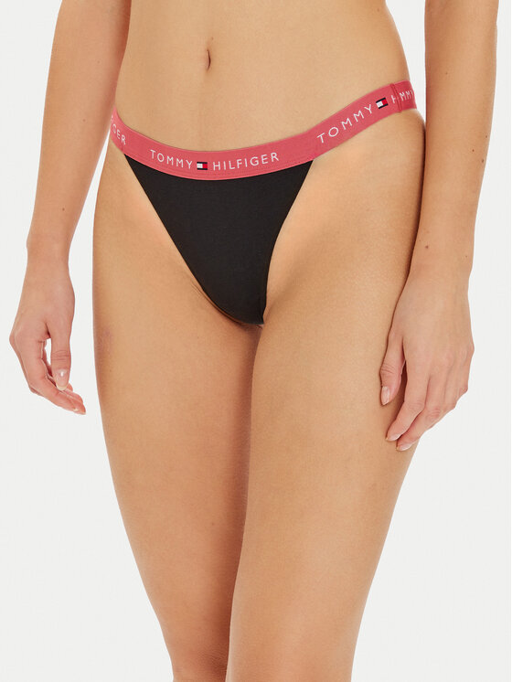 Tommy Hilfiger 3er Set Stringtangas UW0UW05640 Bunt Modivo