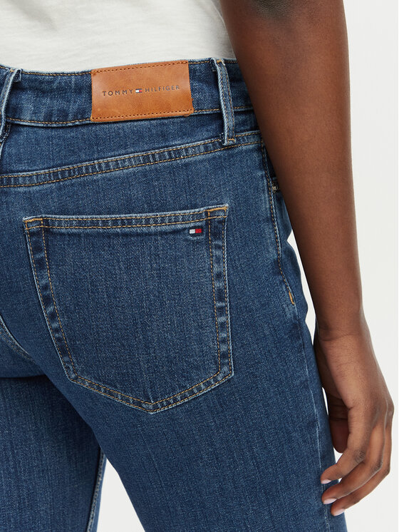 Tommy Hilfiger Tommy Hilfiger Τζιν WW0WW49957 Μπλε Slim Fit