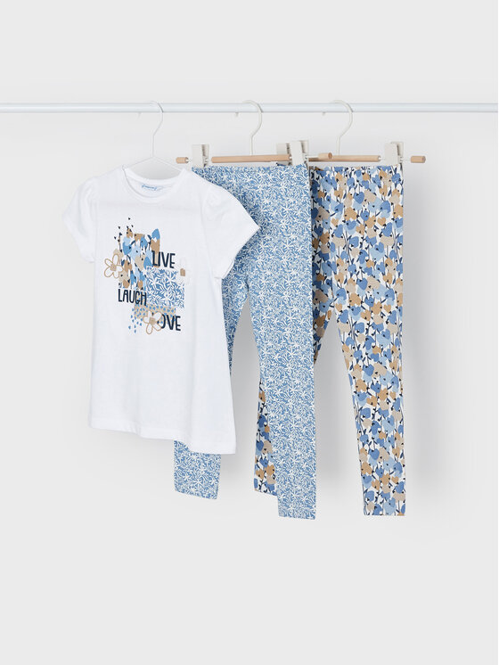 Set di 2 leggings 3781 Multicolore