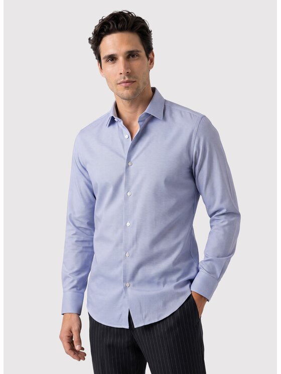 Pako Lorente Pako Lorente Koszula P26WF-1X-006 Niebieski Slim Fit