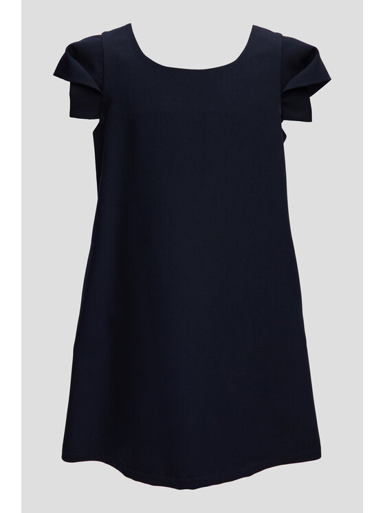 SLY SLY Sukienka 5S-205B Granatowy Comfortable Fit