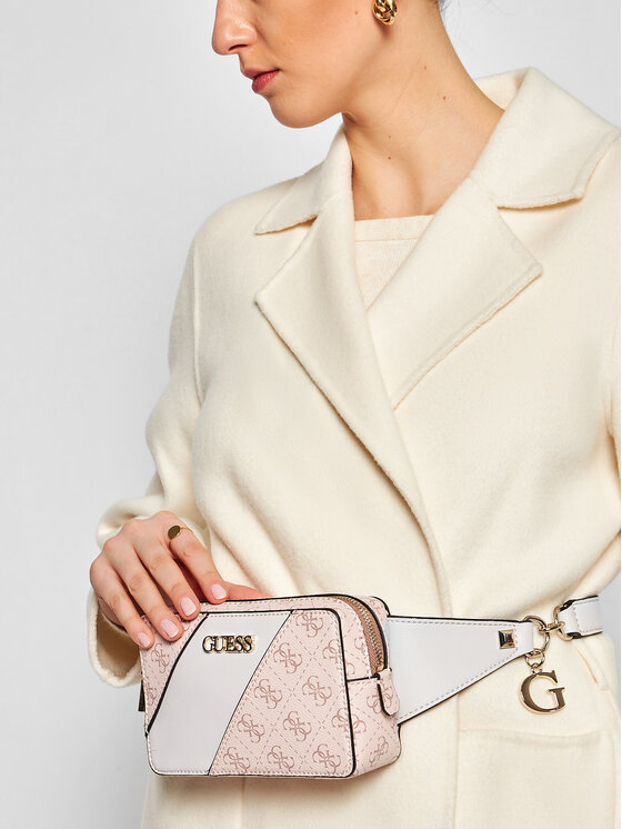 Guess Saszetka nerka Camy SG Mini HWSG77 41800 R owy Modivo.pl