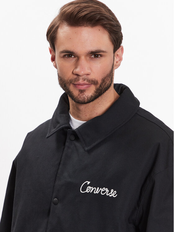 Converse Converse Übergangsjacke 10024619-A01 Schwarz Regular Fit