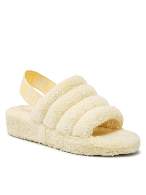 Ugg Ugg Kapcie W Fluff Yeah Terry 1127116 Żółty