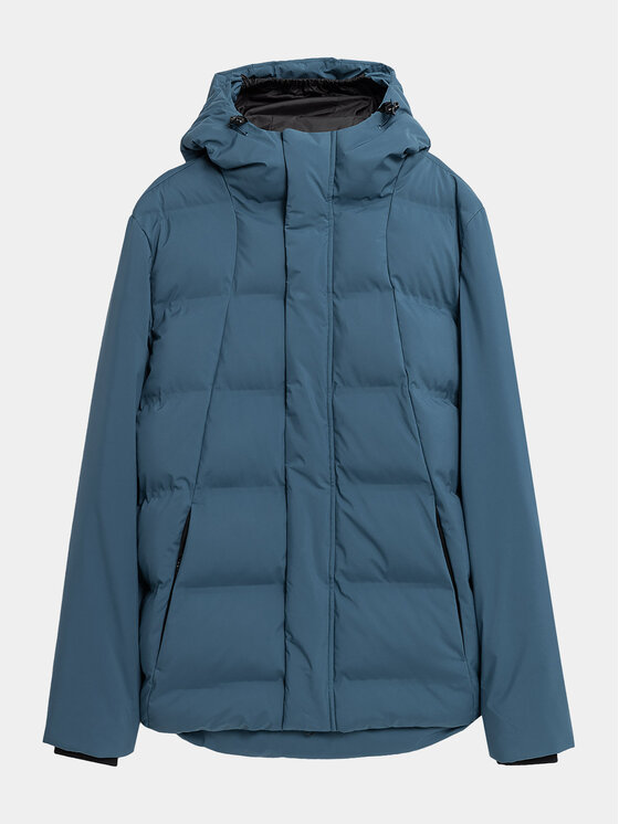4F 4F Зимно яке 4FAW23TDJAM249 Син Regular Fit