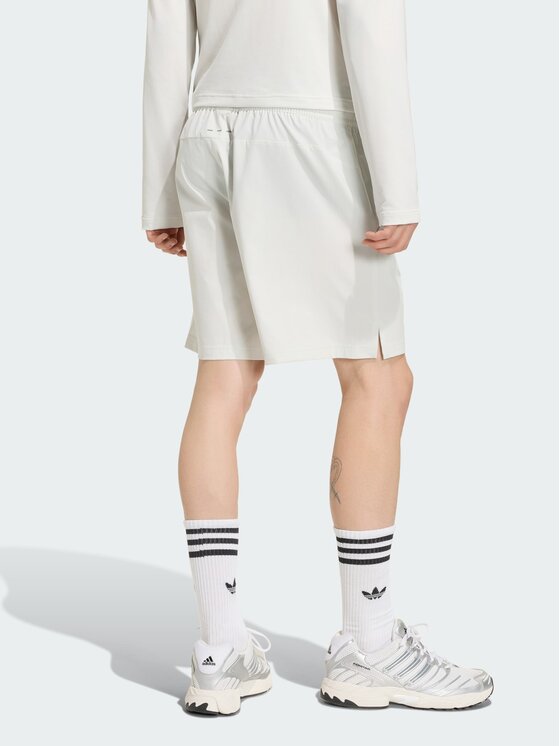 adidas adidas Szorty materiałowe 163192 Szary Regular Fit