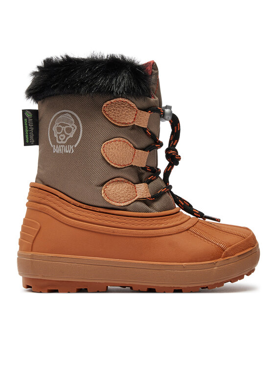 Boatilus Boatilus Снігоходи Nippy 02 Sint. Leather Boot NN02 VAR.41NR Оранжевий