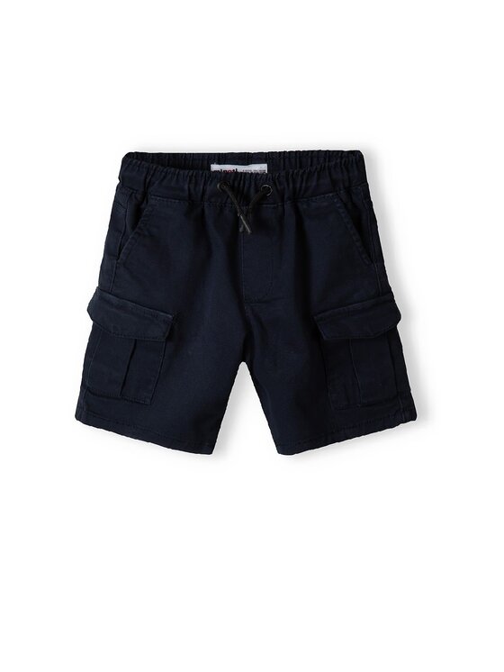 minoti minoti Szorty materiałowe 13combat 5 Granatowy Regular Fit