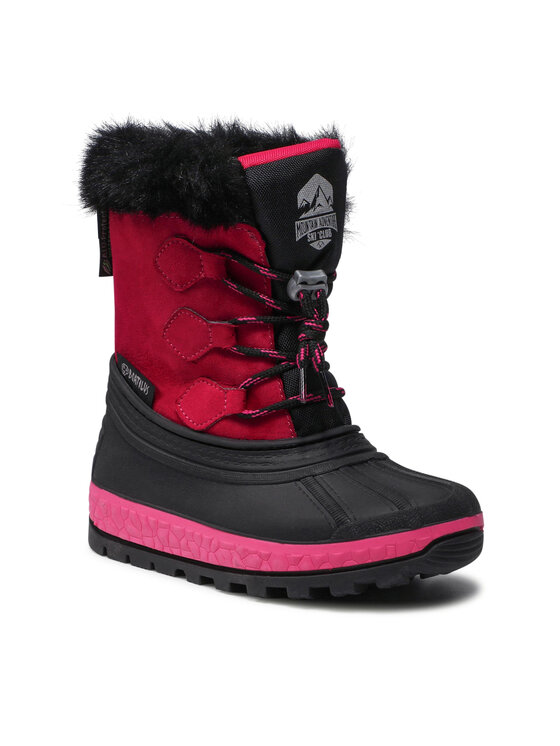 Boatilus Boatilus Снігоходи Youth Joggy Sint Leather Boot NJ16 VAR.21ZU Рожевий