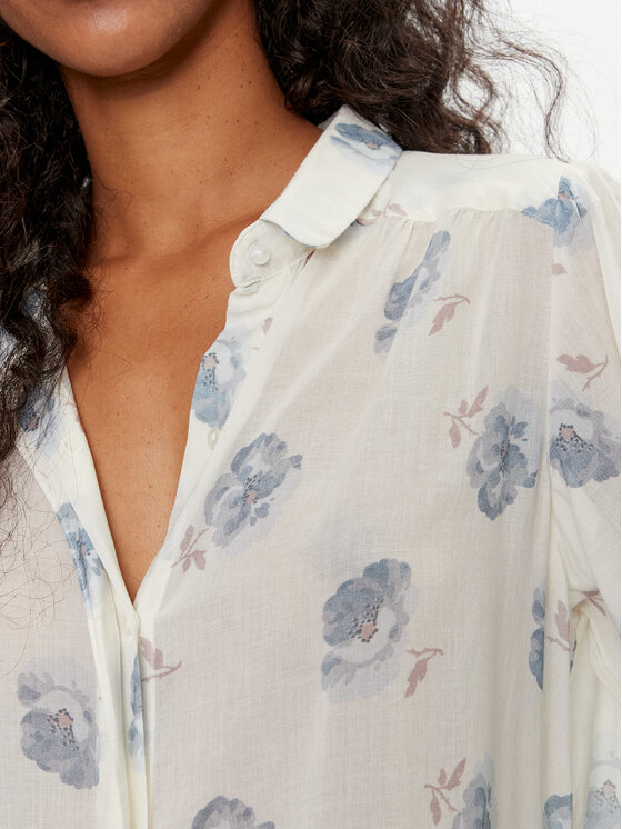 Lee Lee Marškiniai 112355158 Écru Relaxed Fit