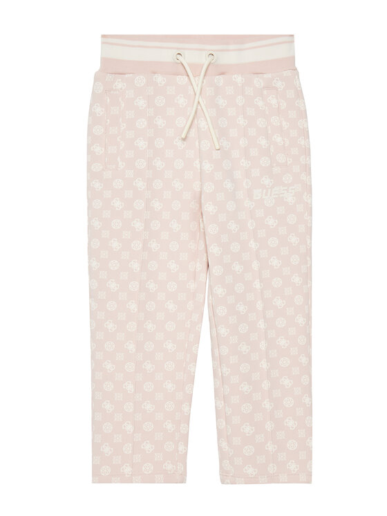 Guess Spodnie dresowe J5YQ34 KB212 Różowy Regular Fit