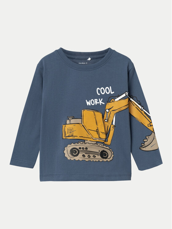 NAME IT NAME IT Μπλουζάκι 13233674 Μπλε Regular Fit