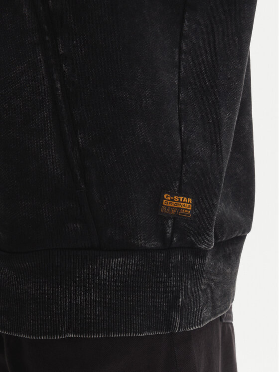G-Star Raw G-Star Raw Felpa Washed 3D D27738-D969 Nero Oversize