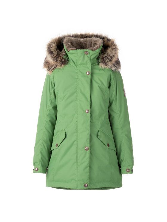 Lenne Lenne Kurtka anorak 22671-525 Zielony Basic Fit