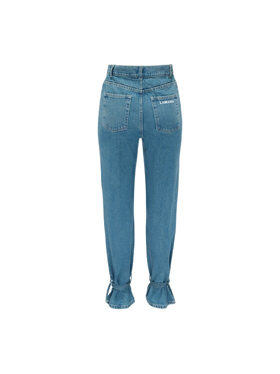 La Mania La Mania Jeansy ETZI 2 Niebieski Classic Fit