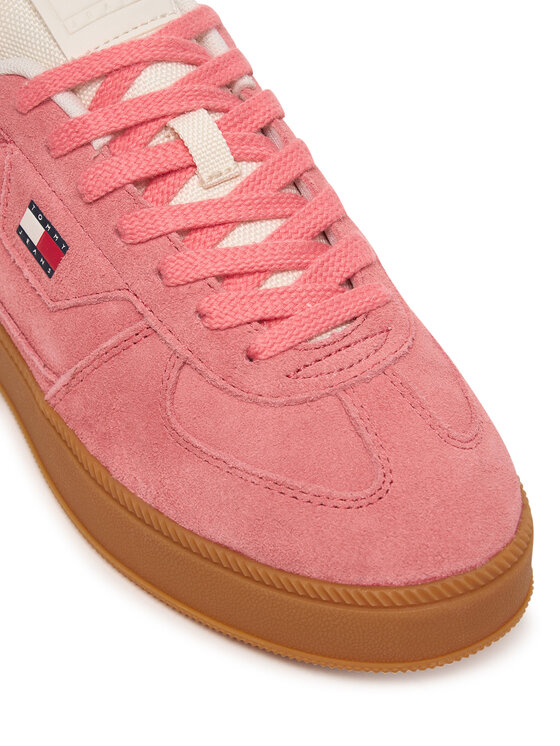 Tommy Jeans Tommy Jeans Tenisice The Greenwich Edge Max Suede EN0EN02989 Ružičasta