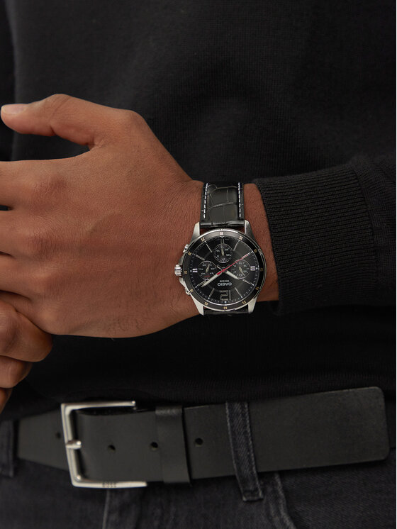 Casio Casio Käekell MTP-1374PL-1AVEF Must