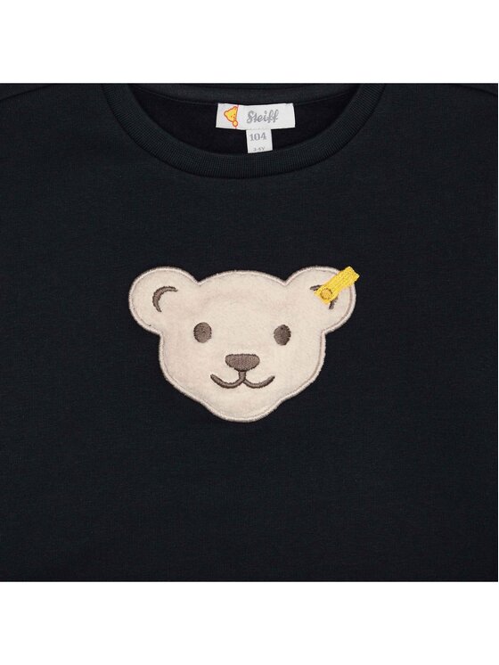 Steiff Steiff Sweter 26344 Czarny Comfort Fit