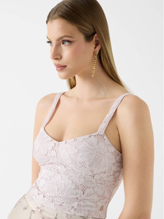 Guess Guess Top 183105 Fialová Classic Fit