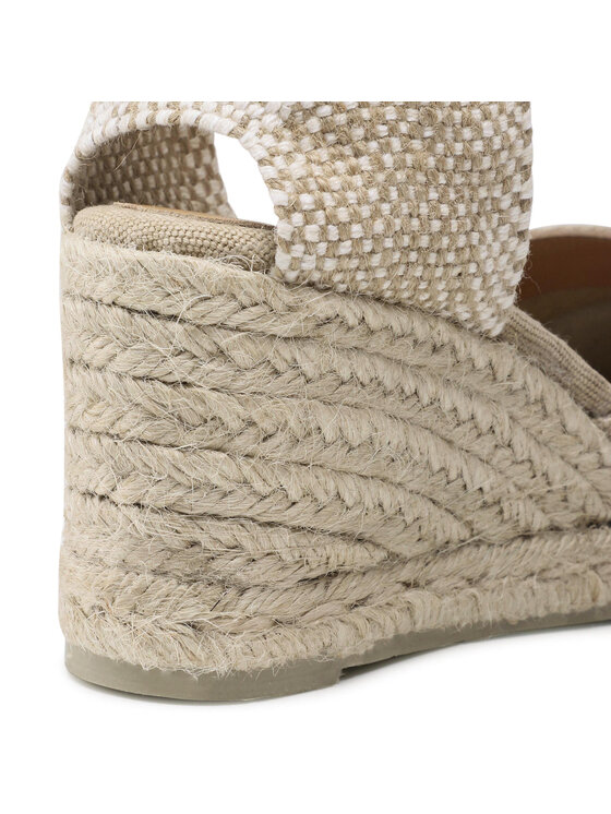 Castañer Castañer Espadryle Carol/6/002 021655-2017 Beżowy