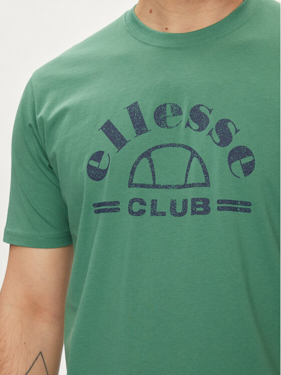 Ellesse Ellesse Marškinėliai Club SHV20259 Žalia Regular Fit