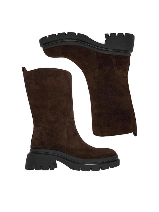 Badura Badura Stiefel C-ANGELA-LT063-3 Dunkelbraun