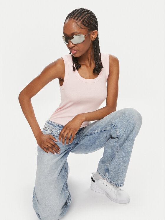 Pepe Jeans Pepe Jeans Τοπ Lane PL505854 Ροζ Regular Fit