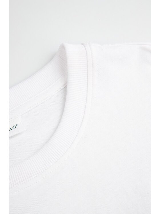 Coccodrillo Coccodrillo T-Shirt WC6143205SKP-001 Biały Regular Fit