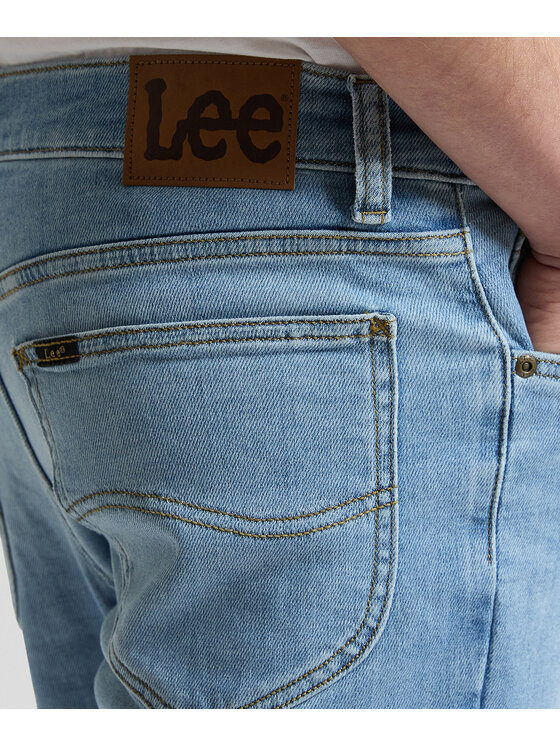 Lee Lee Jeansy 112377686 Niebieski Slim Fit