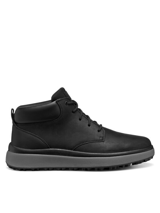Geox Geox Schnürschuhe U Granito + Grip U56MSA 000FF C9999 Schwarz