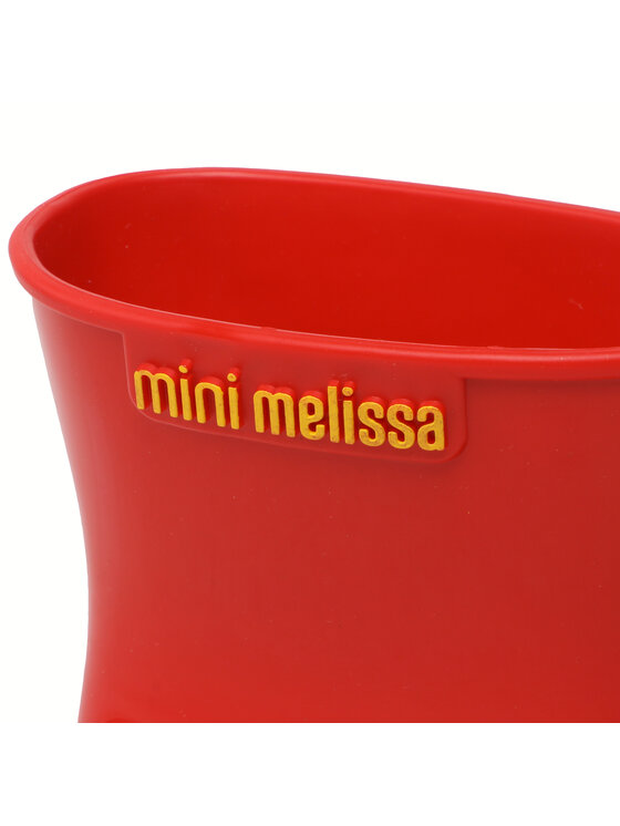 Melissa Melissa Gumijasti škornji Mini Melissa Welly Bb 33869 Rdeča