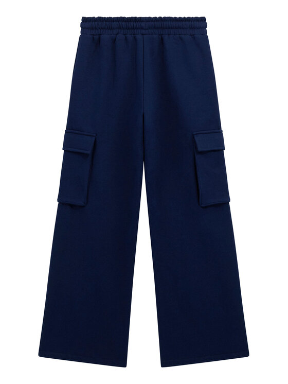 Guess Guess Долнище анцуг J5BQ13 KCKF2 Тъмносин Relaxed Fit