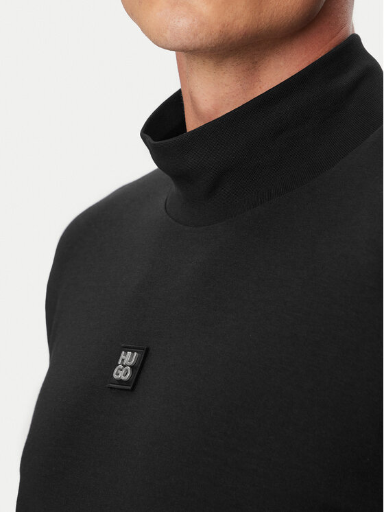 HUGO HUGO Longsleeve Derytur 50567967 Schwarz Regular Fit