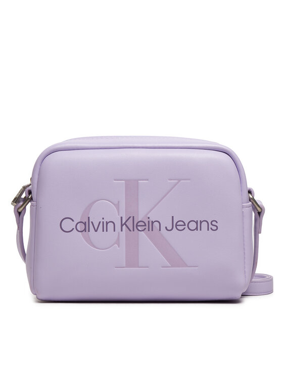 Geantă Calvin Klein Jeans Sculpted Camera Bag18 Mono K60K612220 Violet