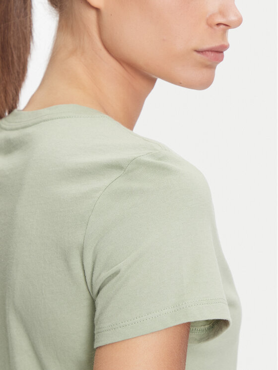 Gap Gap T-krekls 417797-14 Zaļš Regular Fit