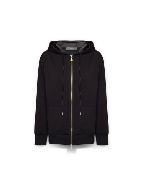 Elena Mirò Elena Mirò Felpa G857Z100426N033 Nero Regular Fit