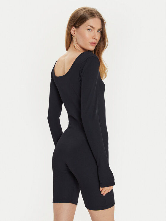 TWINSET TWINSET Kombinezon 242AM2071 Črna Slim Fit
