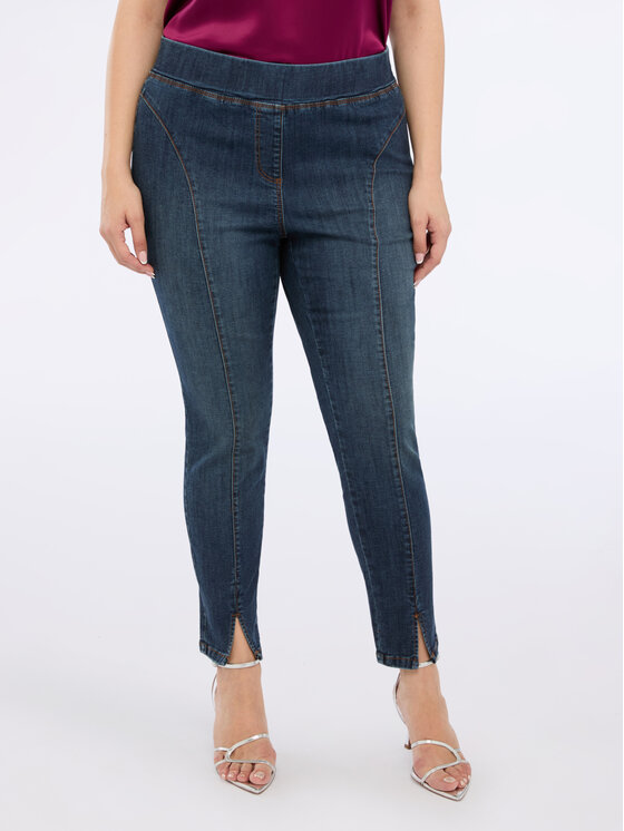 Fiorella Rubino Fiorella Rubino Jeansy P599T004895N024 Niebieski Skin Fit