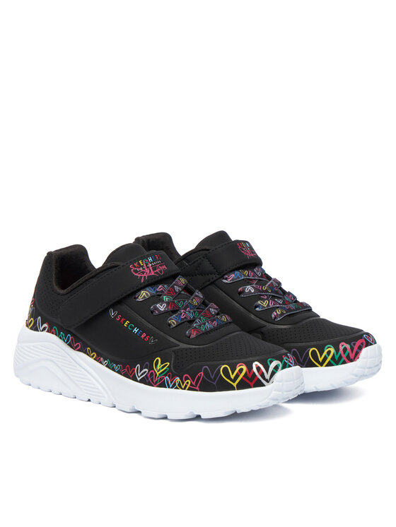 Skechers Skechers Sneakersy Uno Lite 314091L BKMT Czarny