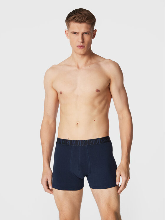 Cristiano Ronaldo CR7 Cristiano Ronaldo CR7 3er-Set Boxershorts Basic 8100-49 Bunt