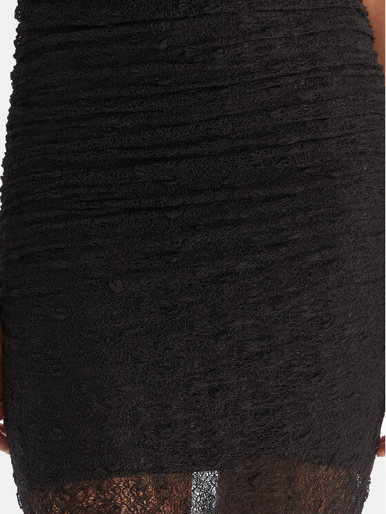 Eleh Eleh Kokteilinė suknelė EFW250350 Juoda Slim Fit
