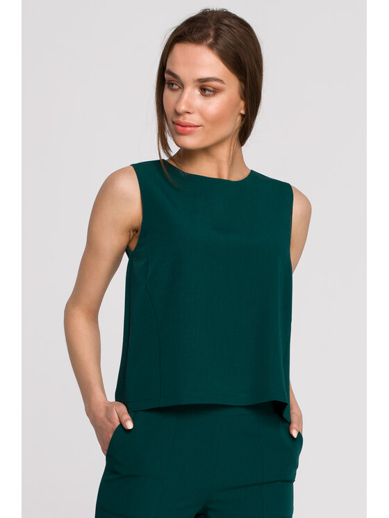 Stylove Stylove Blusa S257 Verde Regular Fit