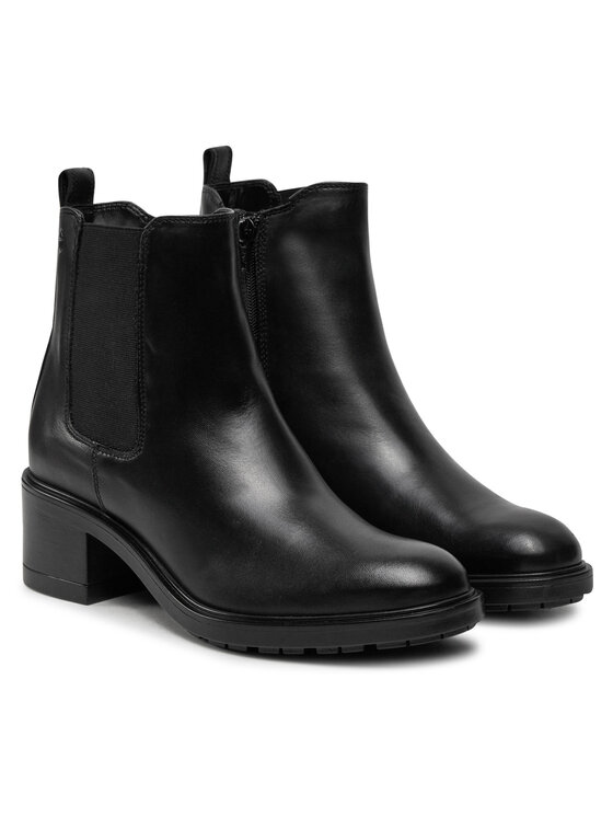 Tamaris Tamaris Polokozačky 1-25016-43 Černá