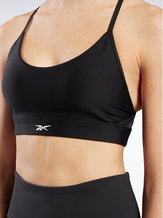 Reebok Sportinė liemenėlė Reebok Lux Strappy Sports HS7769 Juoda ...