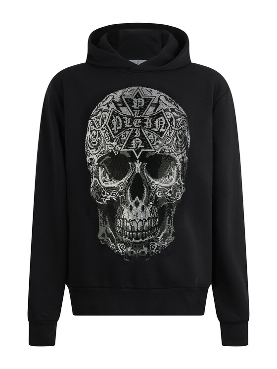 PHILIPP PLEIN PHILIPP PLEIN Bluza 25949 Czarny Regular Fit